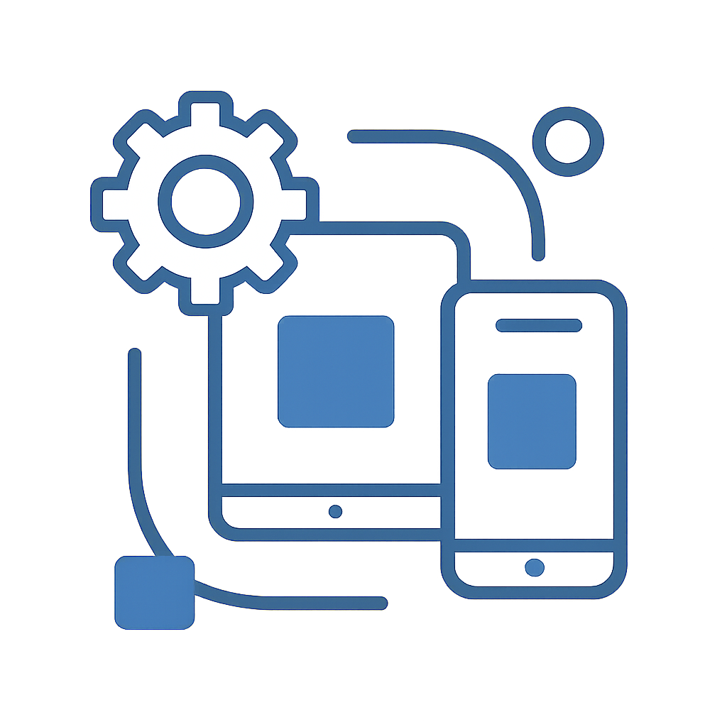 Badge representing Bswin mobile download support.