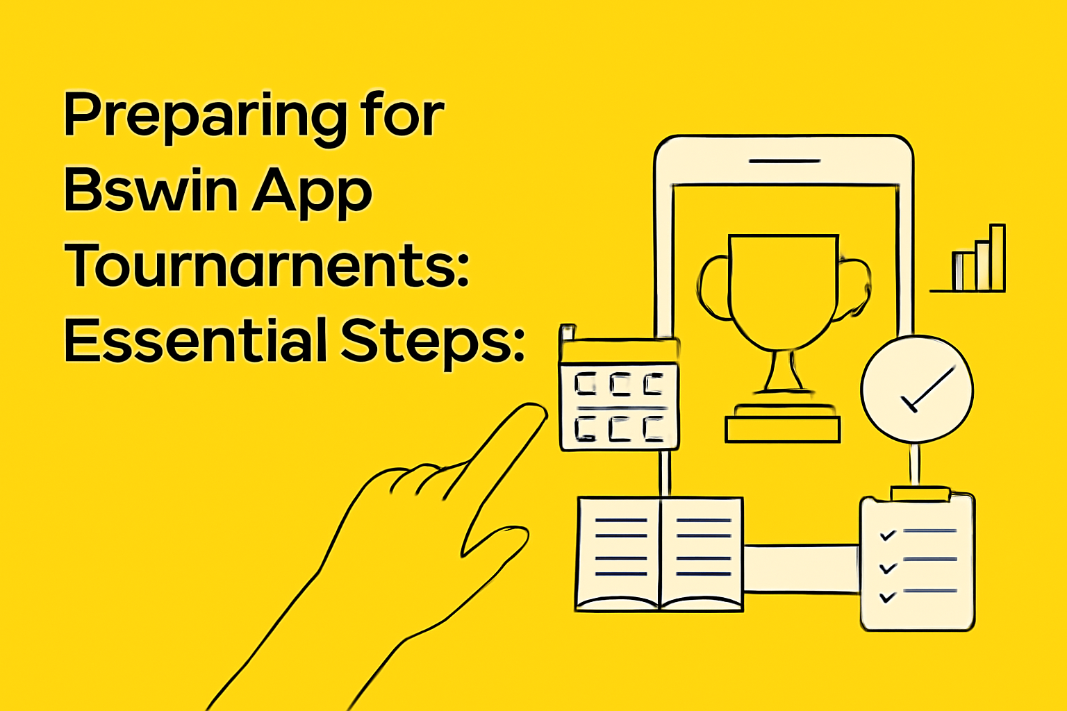 An informative graphic showcasing the Mobile App Support for Bswin.