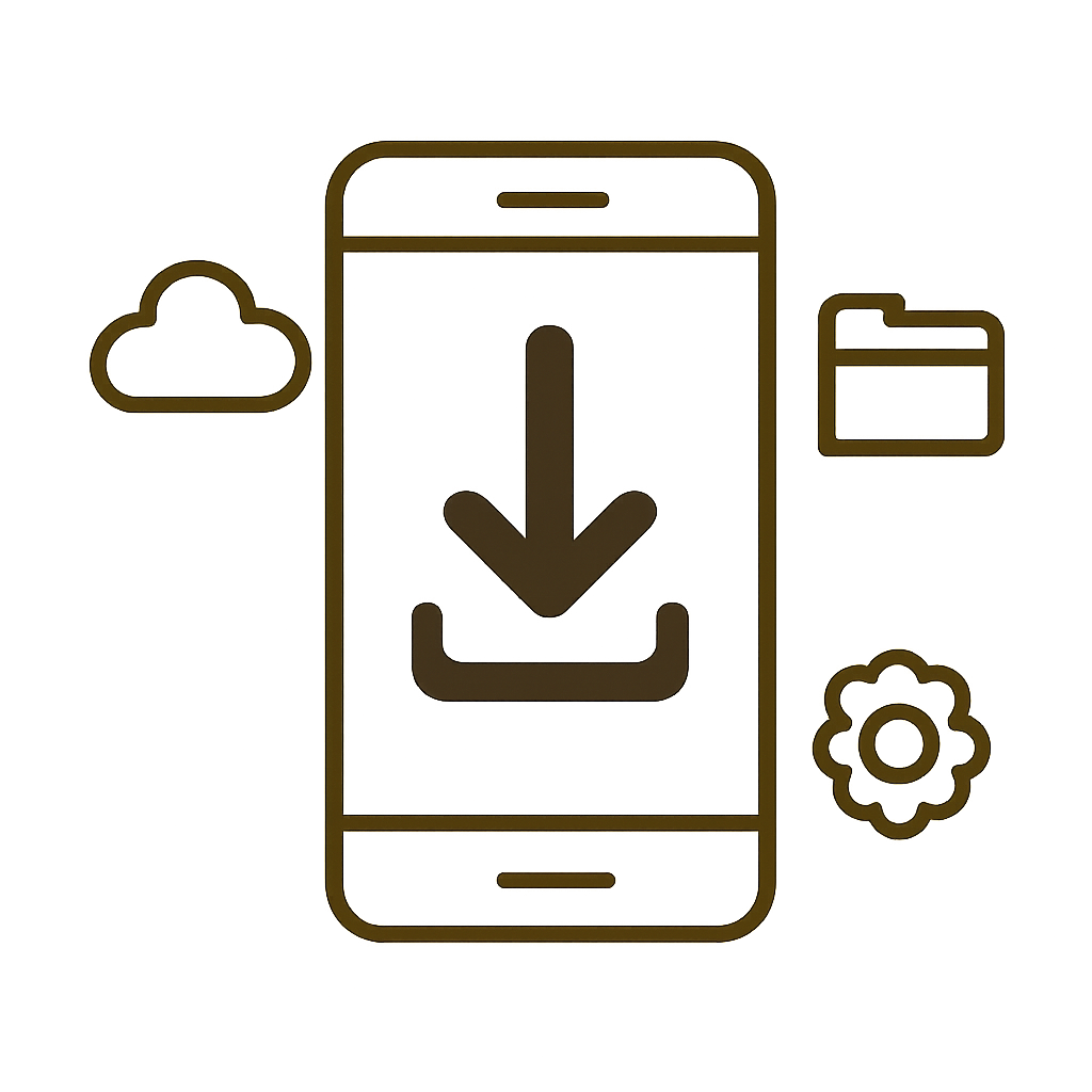An educational diagram related to Mobile App Support for Bswin.