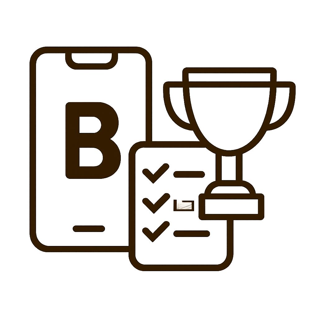 An icon symbolizing Mobile App Support for Bswin.