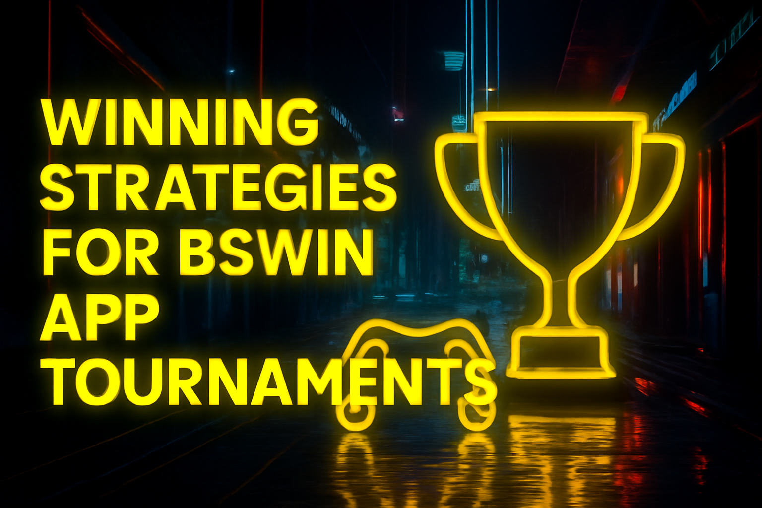 An informative scene illustrating the Bswin update process with vibrant colors.