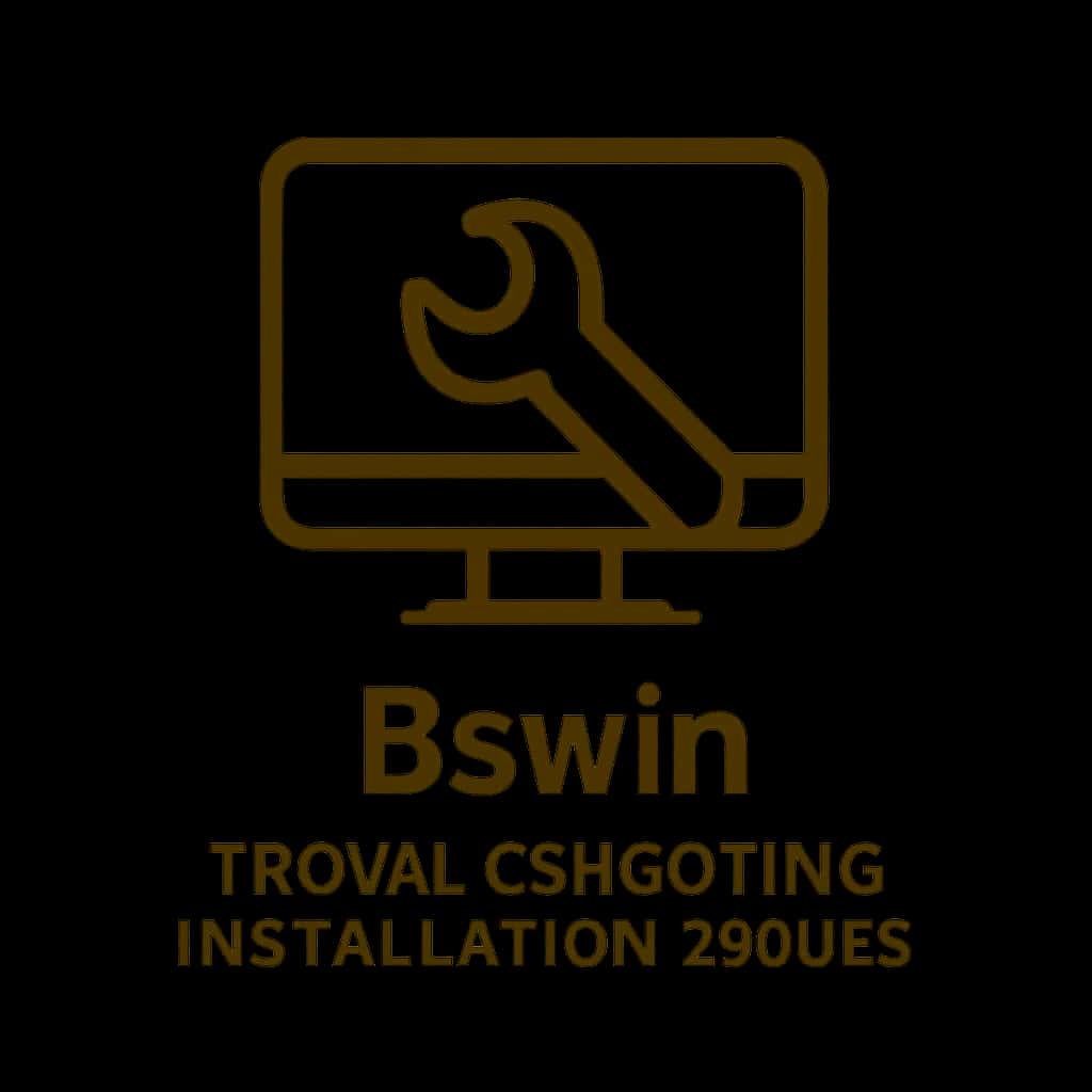 An icon representing Bswin troubleshooting support.