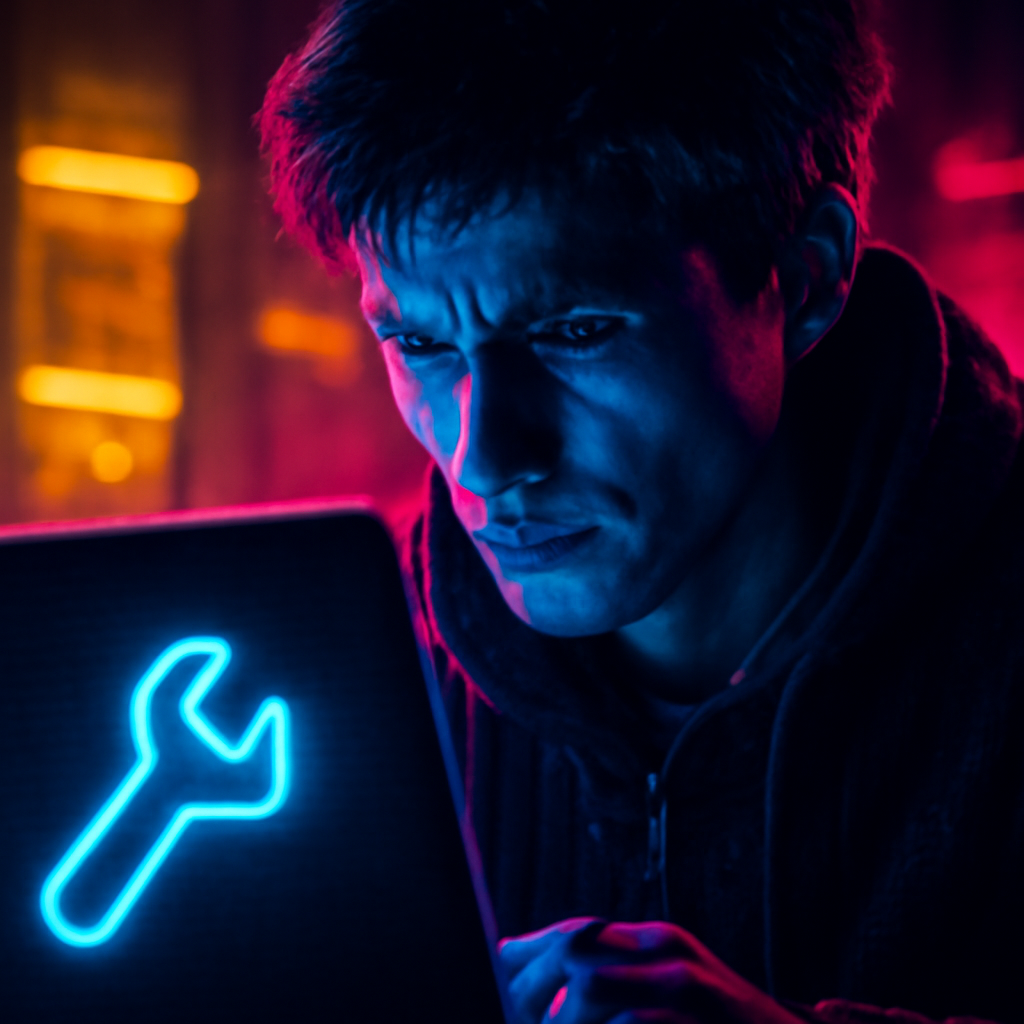 A badge indicating the system requirements for the Bswin App.