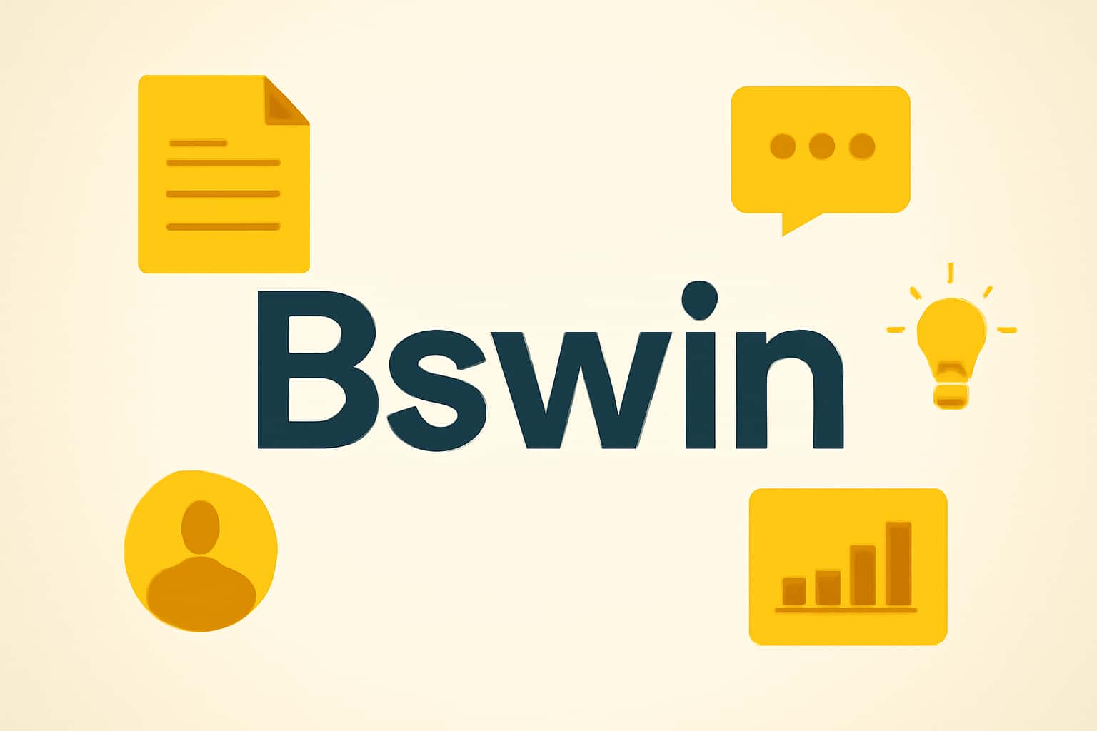 An informational graphic on All Bswin Updates highlighting the text 'Bswin'.