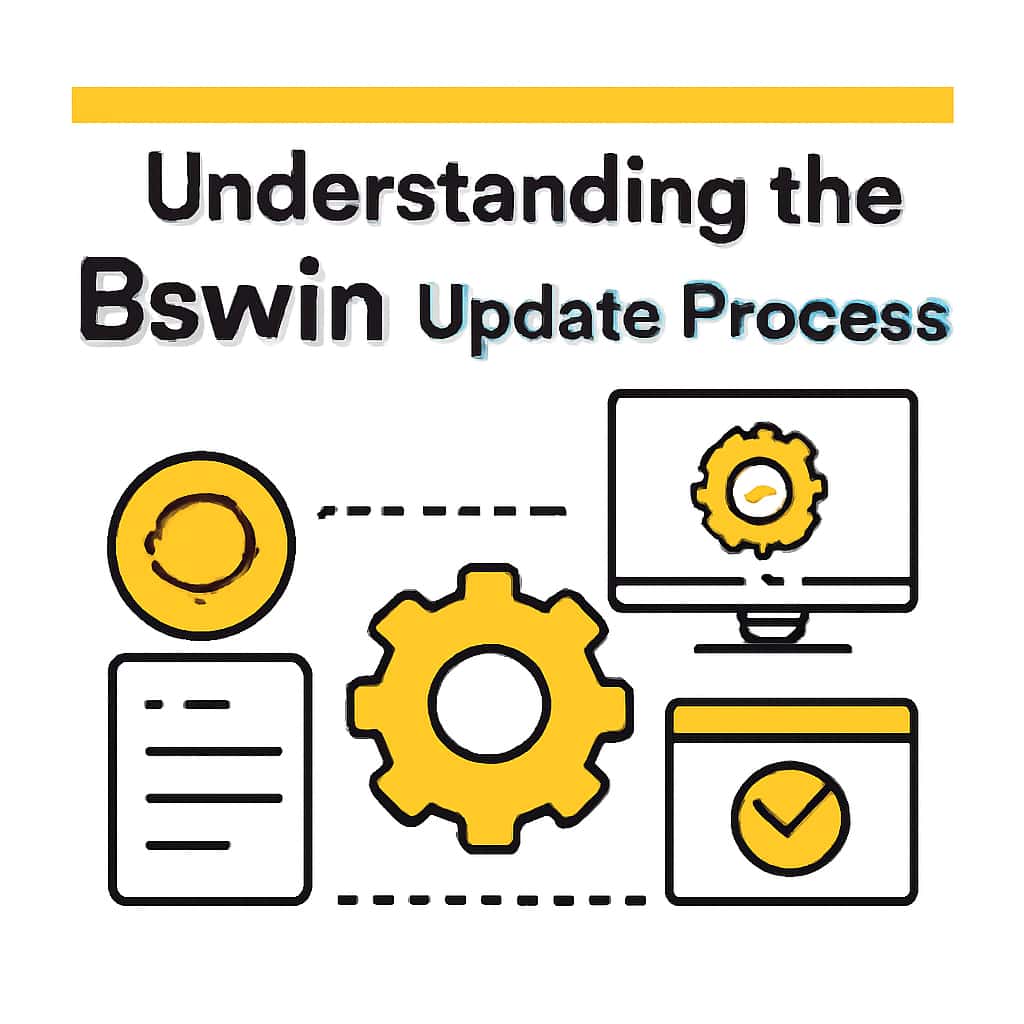 Diagram explaining the Bswin update process.